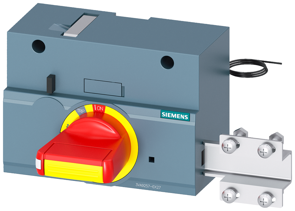 ACIONAMENTO ROTATIVO FRONTAL PARADA DE EMERGÊNCIA COM TRAVAMENTO DA PORTA IEC 3VA92570EK27 SIEMENS