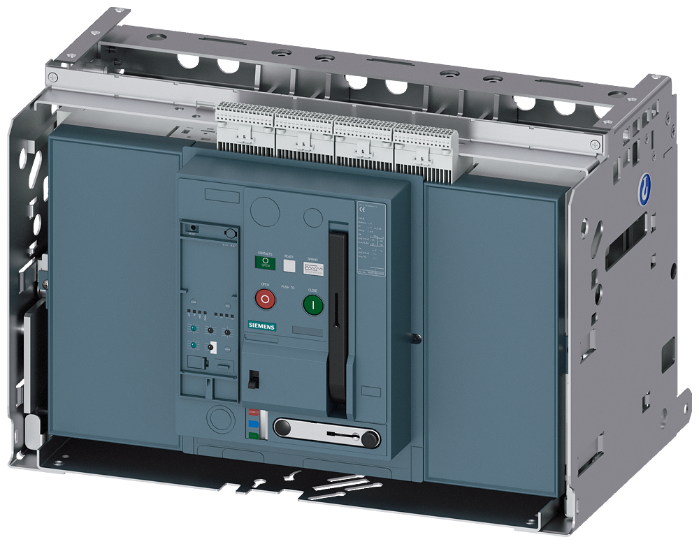 DISJUNTOR EXTRAÍ QUADRO-GUIA IEC 60947-2 TAMANHO DA ESTRUTURA 3 DE 3WA13505AC617DA3-ZT40 SIEMENS