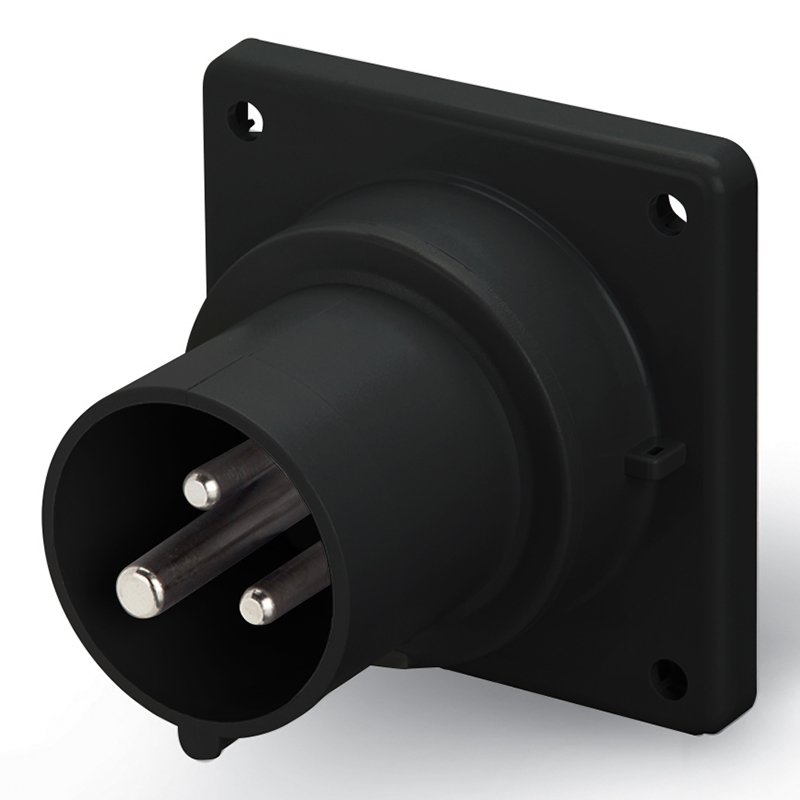 [Imagem do produto PLUGUE EMBUTIDO 16A 2P+T 6H IP44/IP54 243.1693.K SCAME]