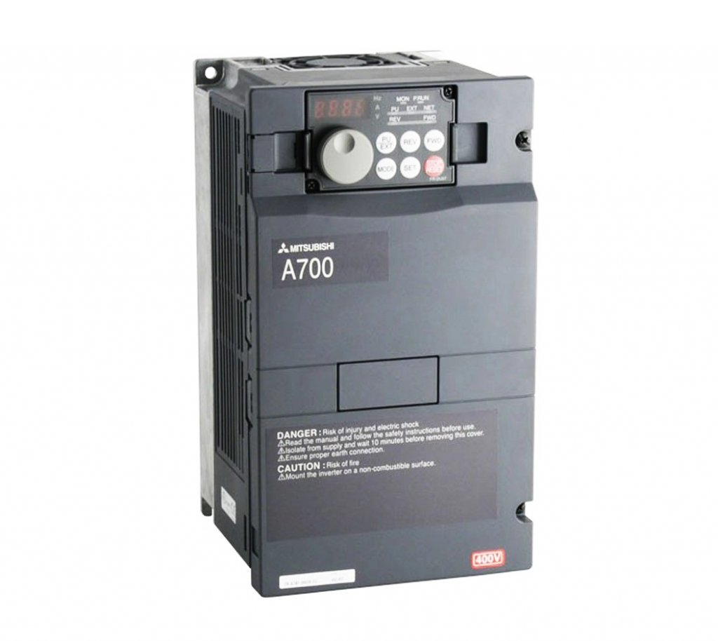 [Imagem INVERSOR DE FREQUÊNCIA TRIFÁSICO 0.75KW 4.1A 380/480V 50/60HZ FRA740075K MITSUBISHI]