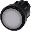 [Imagem BOTÃO DE PRESSÃO ILUMINADO 22MM REDONDO PLÁSTICO BRANCO 3SU10010AB600AA0 SIEMENS]