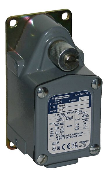 [Imagem CORPO P/FIM CURSO MET RETANG  9007TUB4 TELEMECANIQUE]