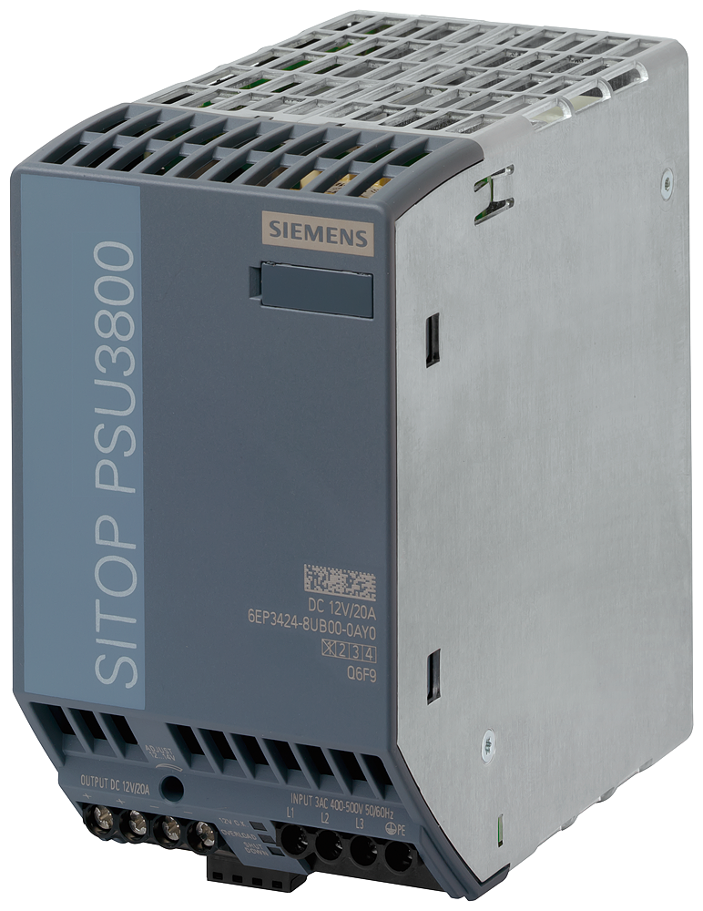 [Imagem SITOP PSU3800 12 V/20 A 6EP34248UB000AY0 SIEMENS]