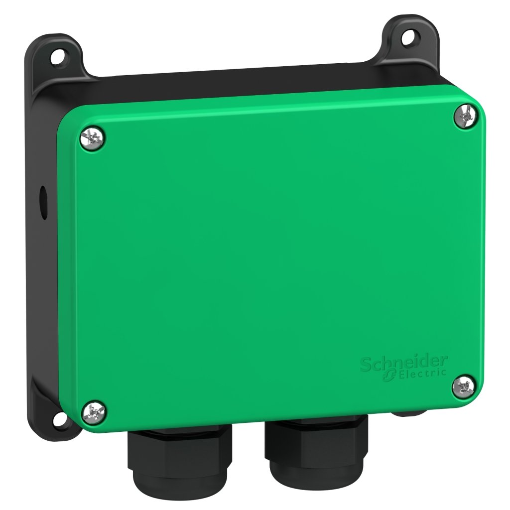 [Imagem RECEPTOR COMPACTO CONEXÃO POR PRENSA-CABO 10 SAÍDAS A RELÉ 48/240VCA ZARB10WS SCHNEIDER]