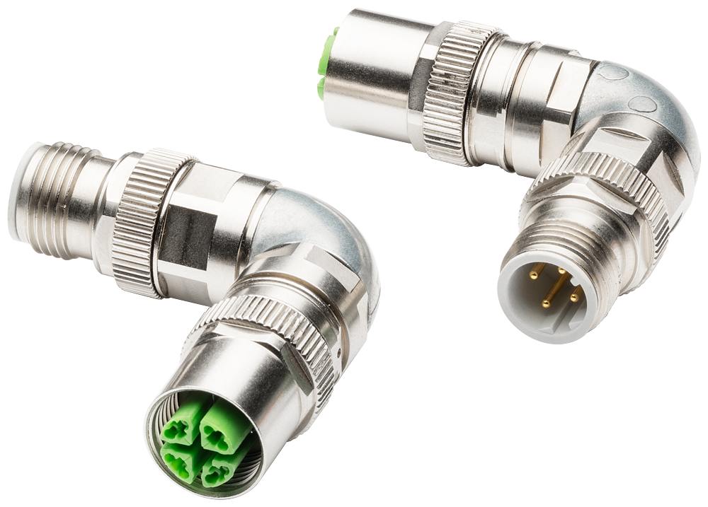 ADAPTADOR IE M12-D/M12-X; CAT5E; TOMADA M12 D EM CAVILHA DE CONTATO M12 X 6GK19010DE116AA0 SIEMENS