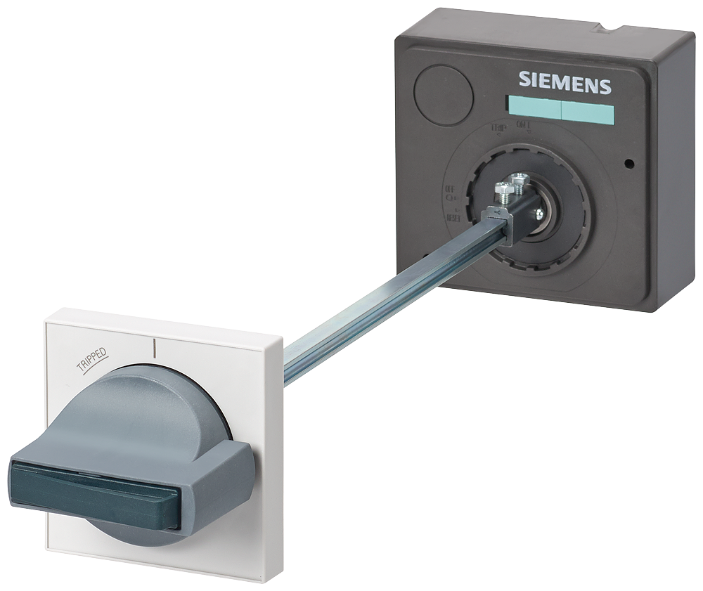 [Imagem do produto MANOPLA ROTATIVA PROLONGADA DISJUNTOR 3VL93003HF05 SIEMENS]