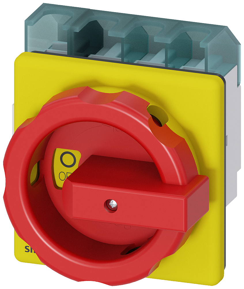 [Imagem do produto SENTRON SECCIONADOR DE CORTE EM CARGA 3LD INTERRUPTOR DE PARADA DE EMERGÊNC 3LD25041TL53 SIEMENS]