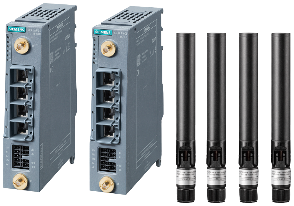 [Imagem PACOTE DE AÇÃO WI-FI 6, SCALANCE WXM763-1 OPÇ. 1 US 6GK57631AL003KB0 SIEMENS]