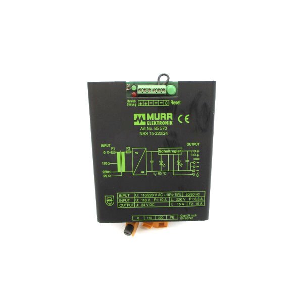 [Imagem do produto FONTE DE ALIMENTAÇÃO TRIFÁSICA 16A 110/220V NSS1522024 MURR ELEKTRONIK]