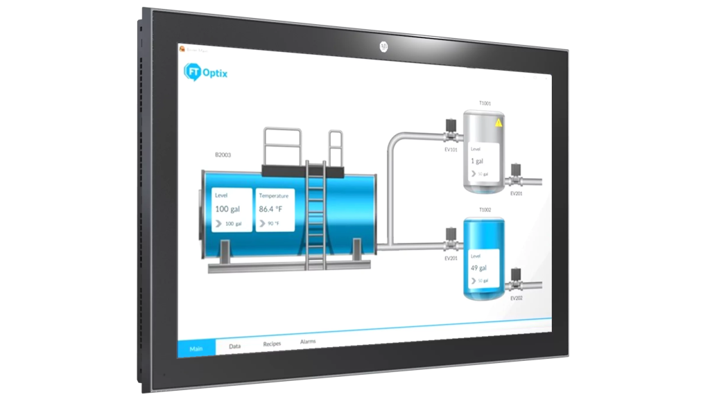 [Imagem do produto TERMINAL GRÁFICO PADRÃO OPTIXPANEL 2800 ESTRUTURA EM ALUMÍNIO.   2800S070DSN1S ROCKWELL ALLEN BRADLEY]
