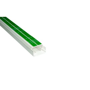 [Imagem CANALETA PARA SUPERFICIE DEXSON 40 X 25 MM BRANCA SEM ADESIVO 2M DXN10141 SCHNEIDER]