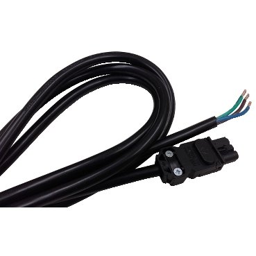 [Imagem POWER CABLE 3M LONG FOR IEC MULTI FIXING LED LAMPS NSYLAM3M SCHNEIDER]