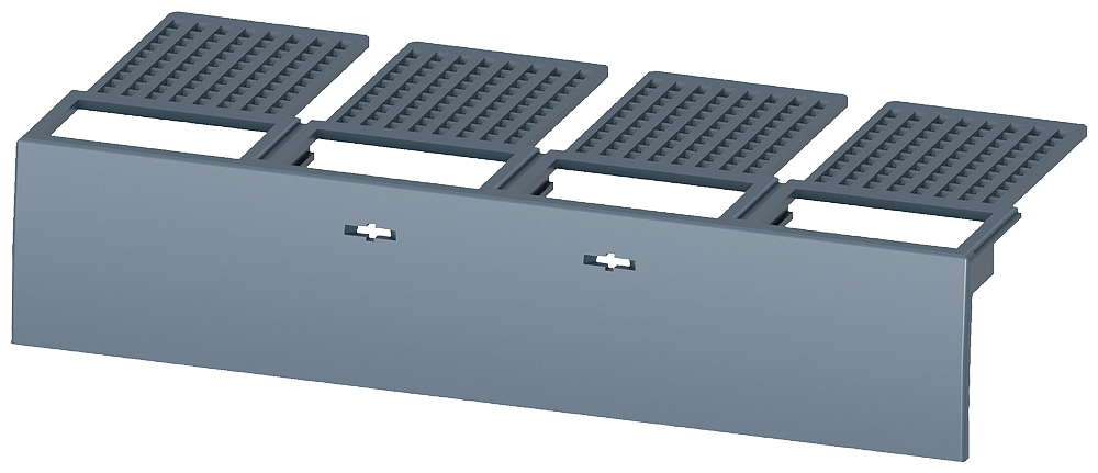 [Imagem COBERTURA DE TERMINAIS DE 4 POLOS 1 PEÇA ACESSÓRIOS PARA: 3VA1 400/630 3VA2 4... 3VA94810WD40 SIEMENS]