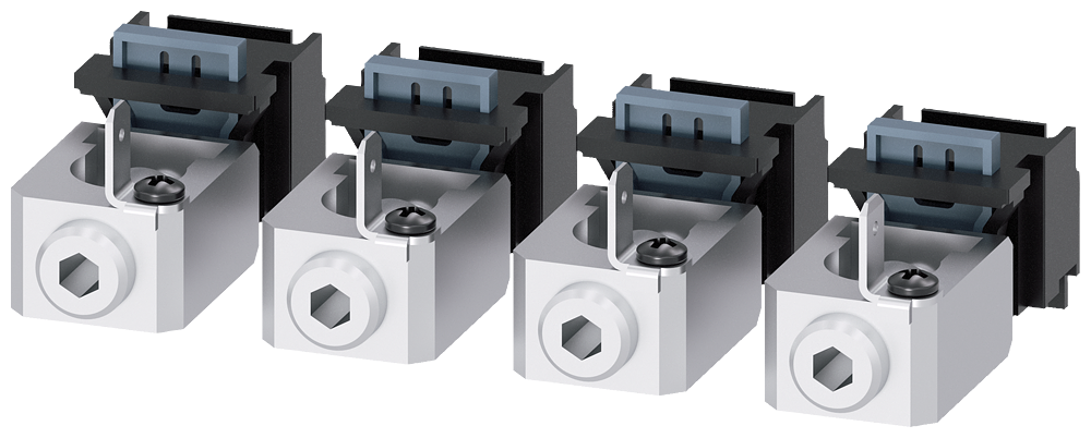 TERMINAL PARA CONDUTOR DE SEÇÃO CIRCULAR TC1.1 14 AWG - 2/0 CU 4 PEÇAS PARA 3VA91340JK11 SIEMENS