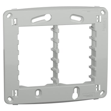 [Imagem SUPORTE 4X4 PARA 6 MODULOS BRANCO S3B76140 SCHNEIDER]