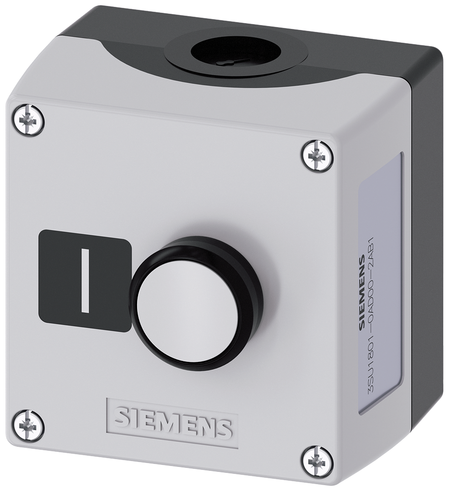 [Imagem do produto CARCAÇA PARA APARELHO DE COMANDO, 22MM, REDONDA 3SU18010AD002AB1 SIEMENS]