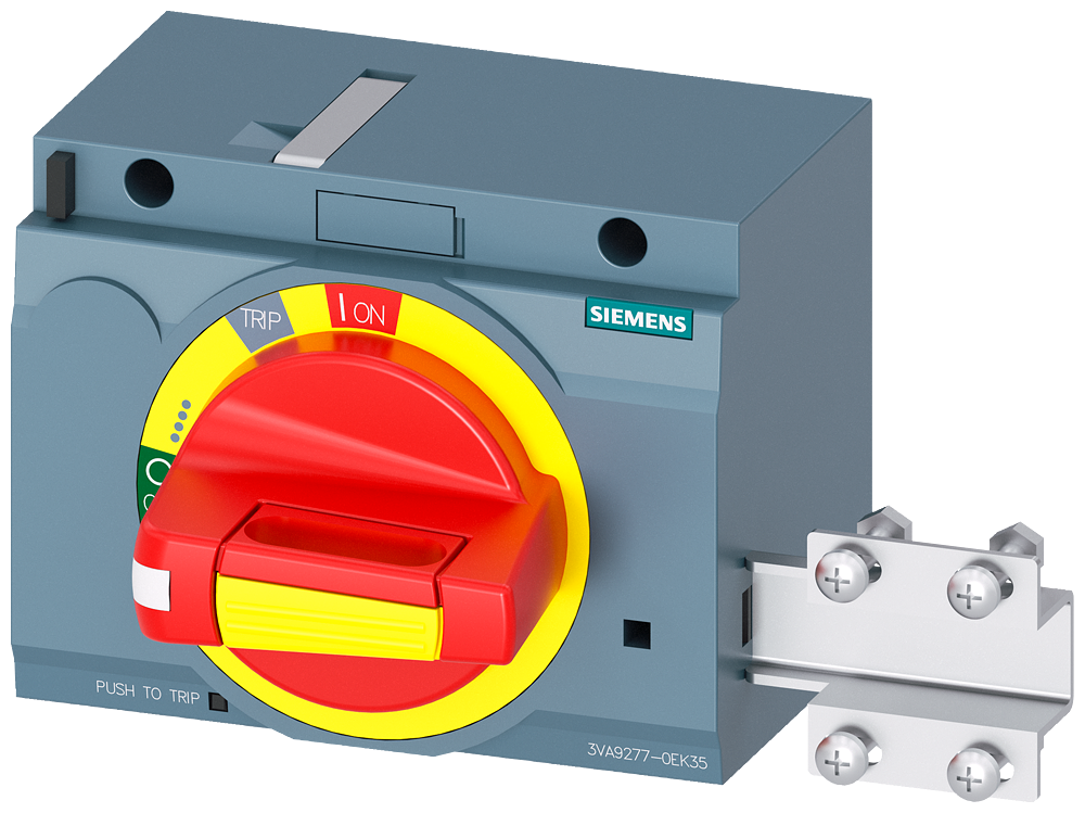 ACIONAMENTO GIRATÓRIO FRONTAL DE DESLIGAMENTO DE EMERGÊNCIA IP30 NEMA TIPO 1, 3VA92770EK35 SIEMENS