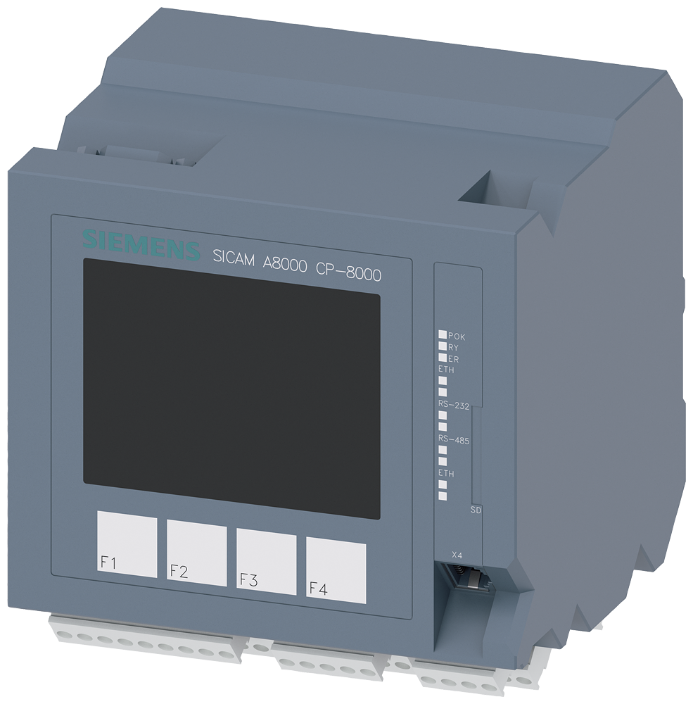 SICAM A8000 CP-8000 24-60VDC -40 A +70 GRAUS CELSIUS DISPOSITIVO DE TELECOMAN 6MF21011AB100AA0 SIEMENS
