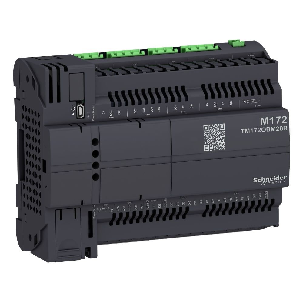[Imagem CLP - CONTROLADOR LÓGICO PROGRAMÁVEL SEM DISPLAY 24 VDC SCHNEIDER]