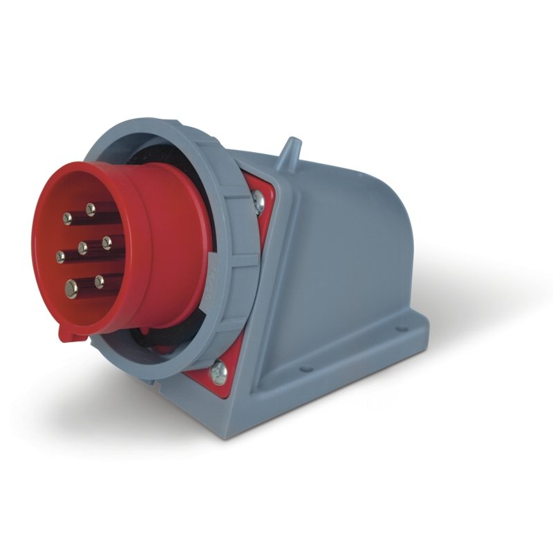 [Imagem do produto TOMADA DE PAREDE IP66/IP67 32A 6P+T 6H 245.3297-7 SCAME]