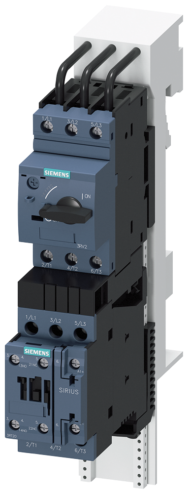 CHAVE DE PARTIDA ACIONADOR DIRETO S0 18-25 A DC 24 V 150 KA 3RA21204DD270BB4 SIEMENS