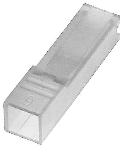 CASQUILHO ISOLADOR PARA CONECTOR PLANO 2,8X0,8MM MONTÁVEL PELA FRENTE 3SB29088AB SIEMENS
