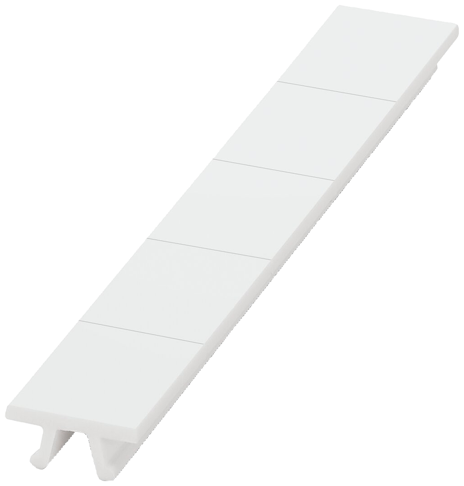 PLACA DE INDICAÇÃO INSCRIÇÃO FRONTAL L: 16,2 MM FIXAÇÃO POR CLIQUE BRANCO 8WH81407XA05 SIEMENS