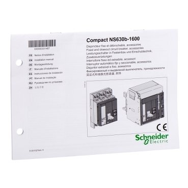 [Imagem do produto USER MANUAL FOR NS630B..1600 33148 SCHNEIDER]
