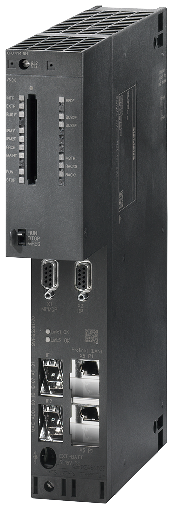 [Imagem CONTROLADOR CPU 414 - 5H 4MB S7 - 400 6AG14145HM067AB0 SIEMENS]