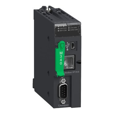 [Imagem MODULO M340 PROCESSADOR 4MB 1 PORTA CANOPEN1 PORTA MODBUS BMXP3420102 SCHNEIDER]