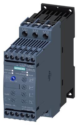 [Imagem SOFT STARTER TRIFÁSICO 18,5KW 38A 200/480V 50/60HZ 3RW40281BB14 SIEMENS]