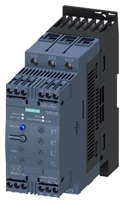 [Imagem SOFT STARTER TRIFÁSICO 22KW 45A 200/480V 50/60HZ SIRIUS 3RW40361BB14 SIEMENS]