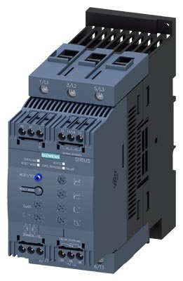 [Imagem SOFT STARTER TRIFÁSICO 55KW 106A 200/480V 50/60HZ SIRIUS 3RW40471BB14 SIEMENS]