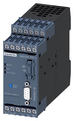 [Imagem EQUIPAMENTO BASE 2 SIMOCODE PRO V INTERFACE PROFIBUS-DP 12 MBIT/S RS485 3UF70101AU000 SIEMENS]