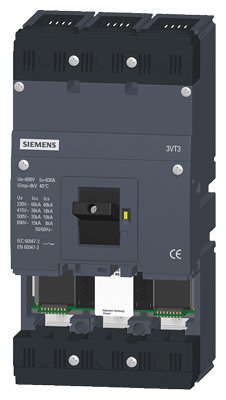 [Imagem do produto DISJUNTOR TRIPOLAR SEM DISPARADOR 630A 36KA 3VT37632AA360AA0 SIEMENS]