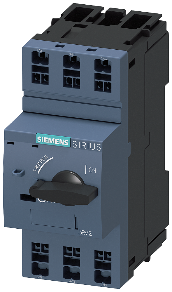 [Imagem CHAVE DE POTÊNCIA, S00 PARA COMBINAÇÃO DE PARTIDAS 0,8A, DISJUNTOR N 10A 3RV23110HC20 SIEMENS]