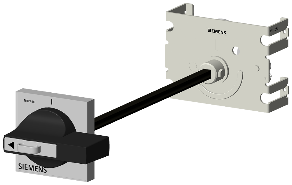 [Imagem ACIONAMENTO ROTATIVO EXTERNO COMPLETO 3VJ12 3VJ92180HD11 SIEMENS]