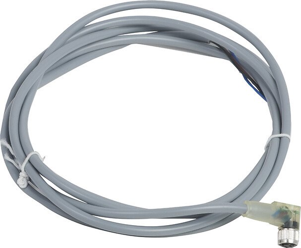 [Imagem CABO PVC COM LED 3 P COM CONECTOR M8  XZCPV0766L2 TELEMECANIQUE]