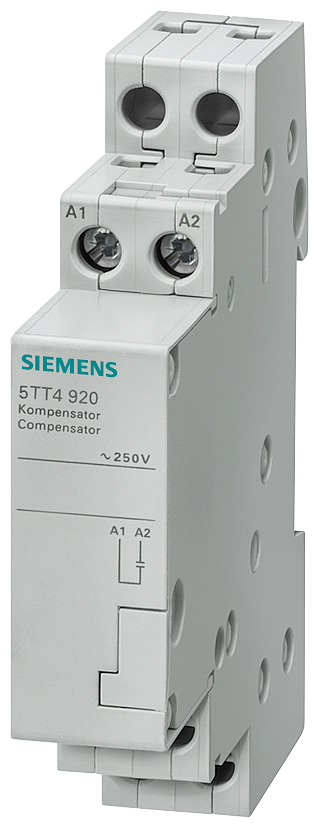 COMPENSADOR PARA INTERRUPTOR DE COMANDO À DISTÂNCIA 5TT41.. PARA CORRENTE DE 5TT4920 SIEMENS