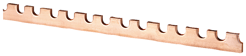 BARRAMENTO COM PUNÇÕES MEDIDA DE DIVISÃO 27MM PARA BASE DE FUSÍVEL NEOZED D02 5SH5322 SIEMENS