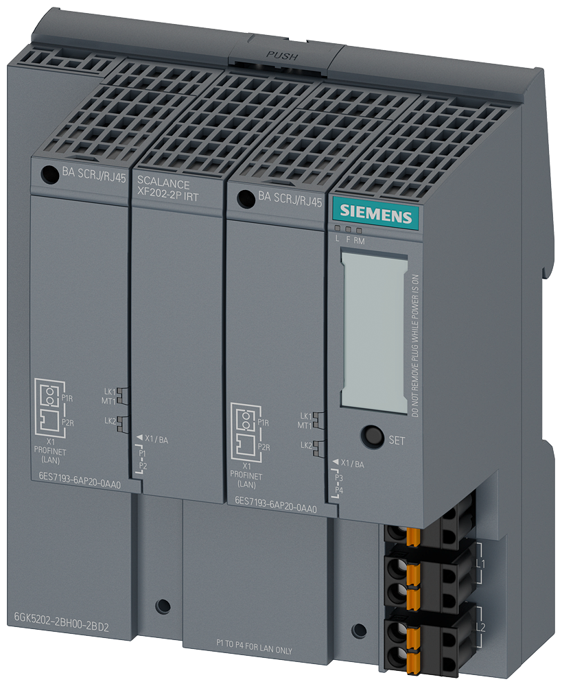 [Imagem SCALANCE XF202-2P IRT 6GK52022BH002BD2 SIEMENS]