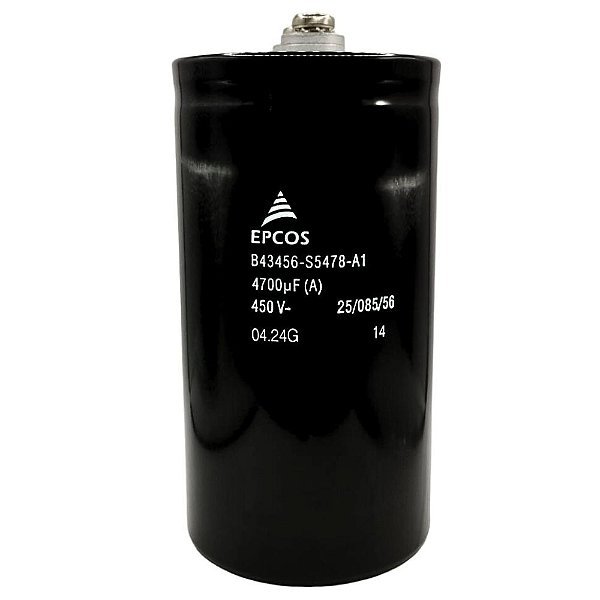 CAPACITOR ELETROLITICO GIGA 4700UF 450V B43456S5478A1 EPCOS