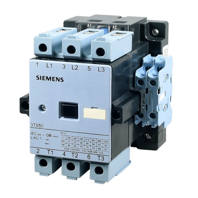 [Imagem do produto CONTATOR 85A 110V 50/60HZ 2NA2NF 3TS49220AG2 SIEMENS]