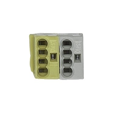 [Imagem CONECTOR PARA BUS KNX BRANCO/AMARELO MTN689702 SCHNEIDER]