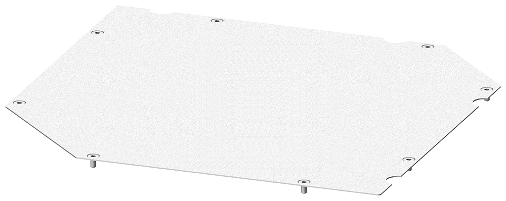 CHAPA DE FUNDO PARA CAMPO ANGULAR IP55 P: 400MM 8PQ23044BA12 SIEMENS