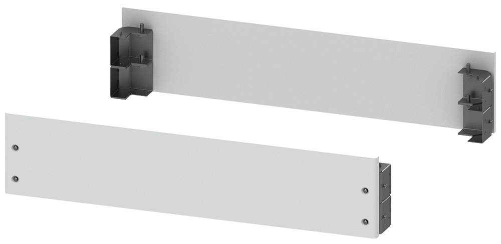 SOQUETE PARA ARMÁRIOS COM PORTA FRONTAL E TRASEIRA A: 200 MM 8MF12202CR SIEMENS