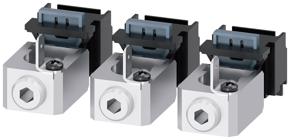 TERMINAL PARA CONDUTOR DE SEÇÃO CIRCULAR TC1.1 14 AWG - 2/0 CU 3 PEÇAS PARA 3VA91330JK11 SIEMENS