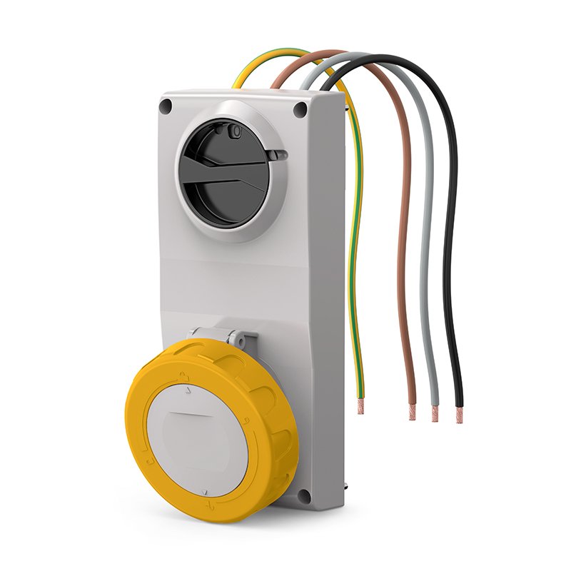 [Imagem do produto TOMADA DE EMBUTIR 3P+T 32A 4H 407.3272 SCAME]