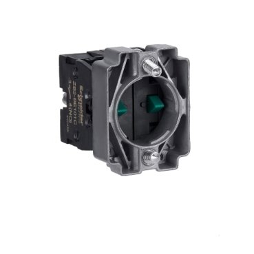 [Imagem do produto BLOCO DE CONTATO SIMPLES EASY HARMONY XB2 2NA COM CORPO E COLAR FIXAÇÃO TERMINAL PARAFUSO METÁLICO ZB2BZ103C SCHNEIDER]