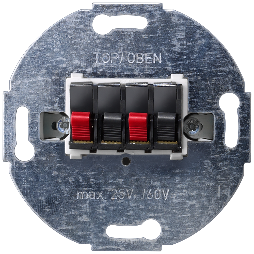 TOMADA DE CONEXÃO DO ALTO-FALANTE 2X CA 25V CC 60V 5TG24682 SIEMENS